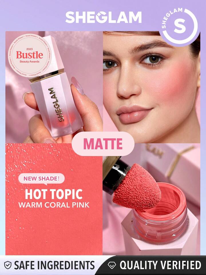 SHEGLAM Color Bloom Liquid Blush - SM STORE